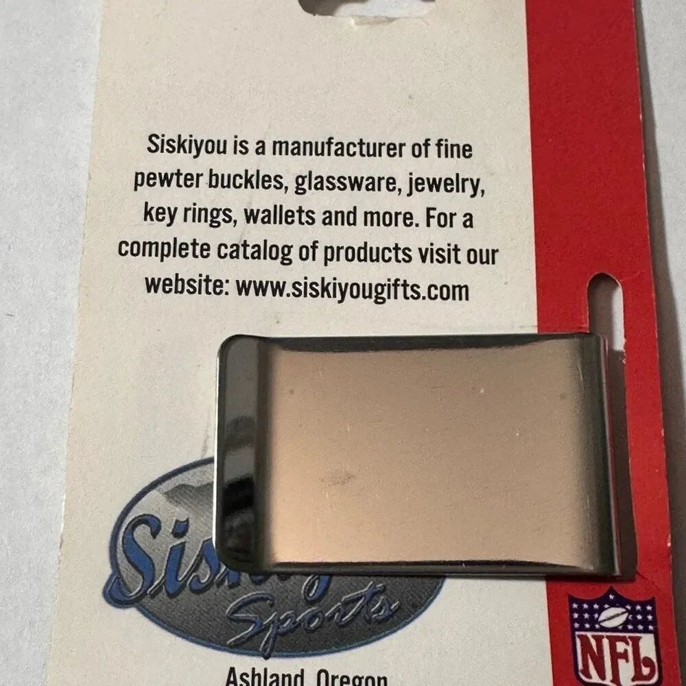 Arizona Cardinals Pewter 3D Siskiyou Money Clip
